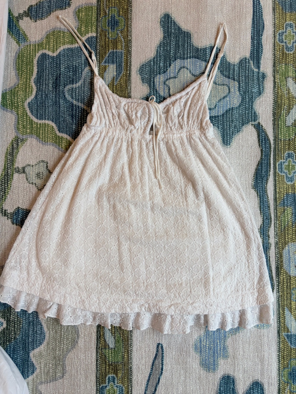 Princess Polly Empress Of Love Mini Dress White Embroidery